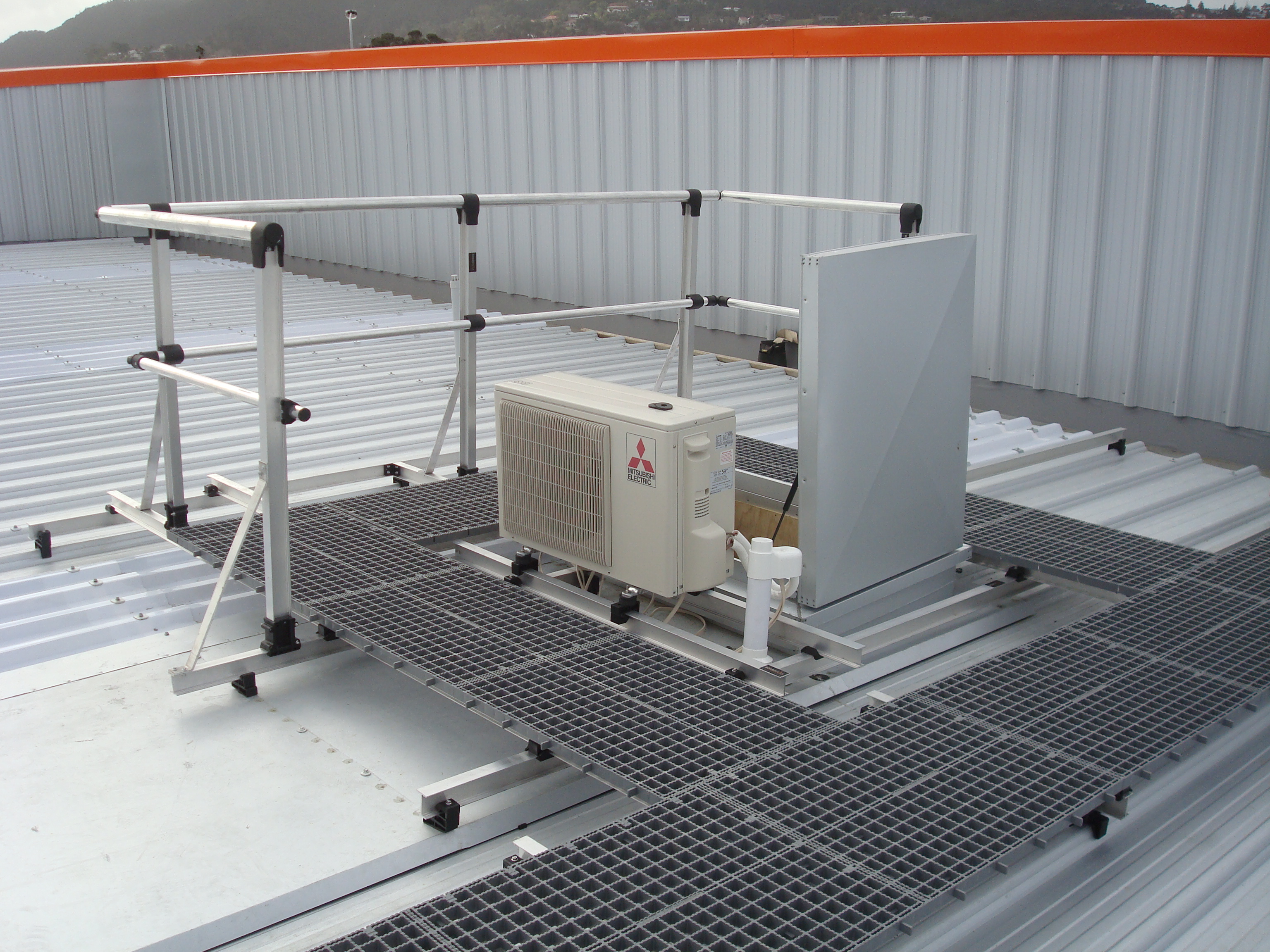 Elevated Roof Walkway Polymer by Boardwalk EBOSS