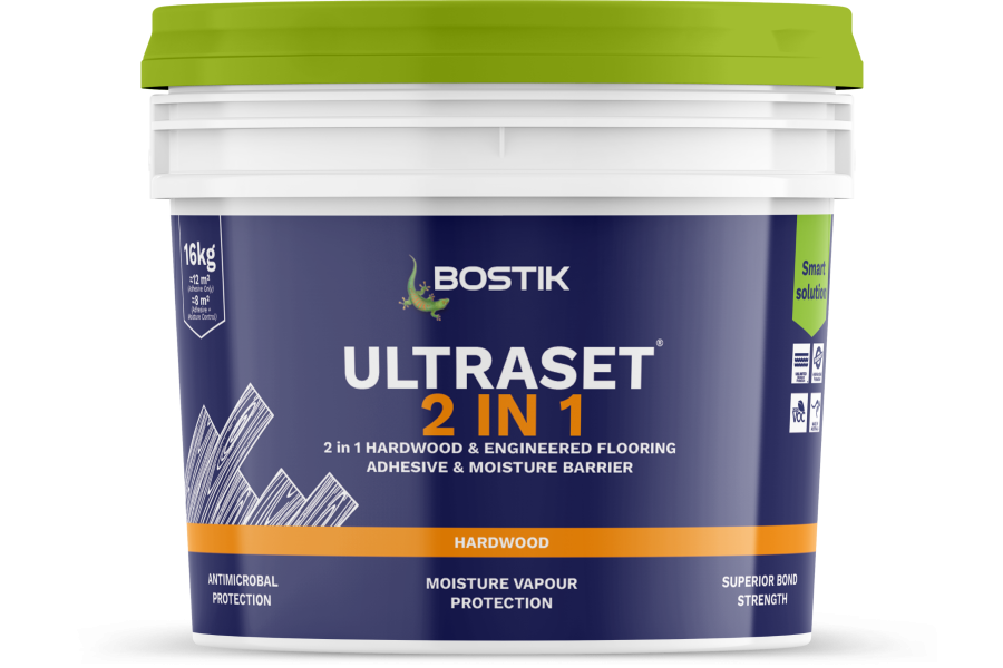 Bostik Ultraset 2in1 Timber Flooring Adhesive