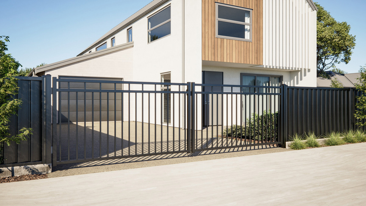 Adjustable Polo Driveway Gate 1200