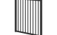 DuraPanel Delta Adjustable Kitset Gate 1200mm black
