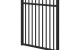 DuraPanel Vecta Adjustable Kitset Gate 1200 1200mm black