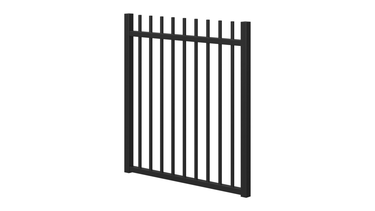 DuraPanel Vecta Adjustable Kitset Gate 1200 1200mm black