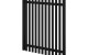 PicketPanel Atlas Adjustable Kitset Gate 1200mm black
