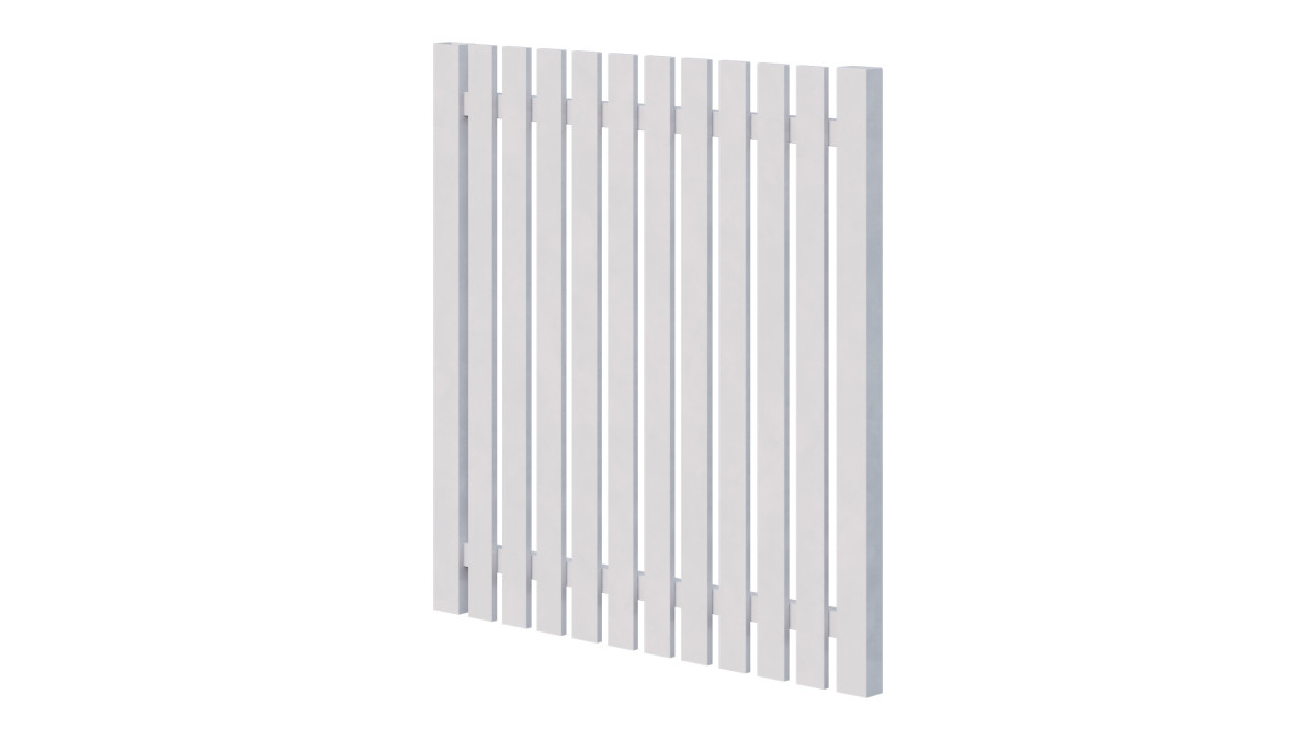PicketPanel Juno Adjustable Kitset Gate 1200mm frost