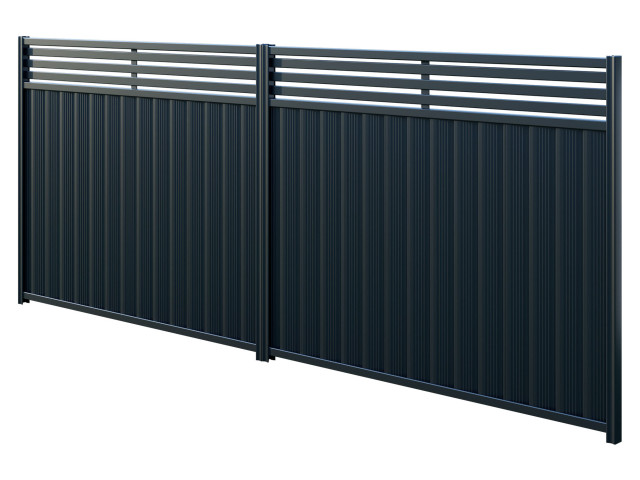 ColourPanel Slat Top Fencing System