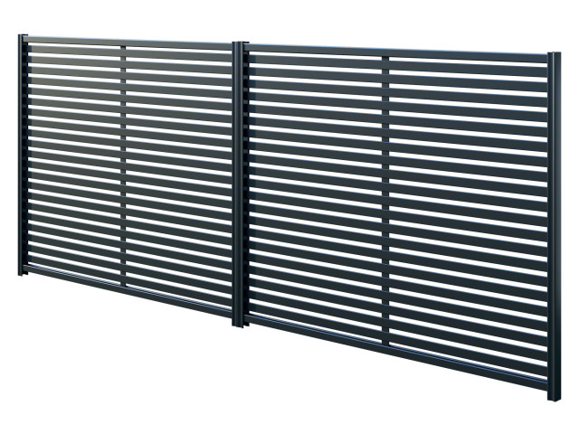 ColourSlat Steel Fencing System