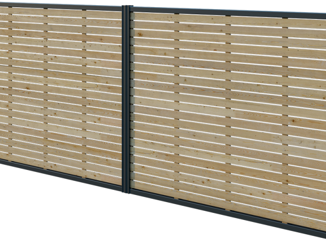 ColourSlat Timber Fencing System