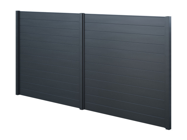 SleekWall Solid Horizontal Fencing System