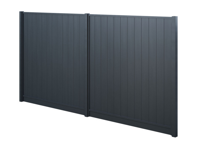 SleekWall Solid Vertical Fencing System