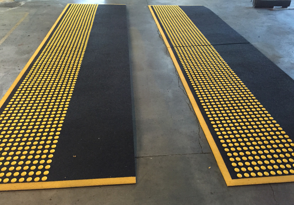 Burgess Matting and Surfacing Rebond Rubber Ramps