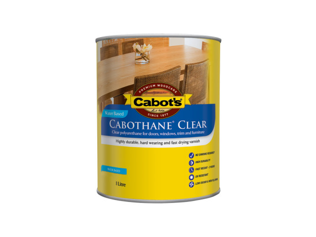 Cabot's Cabothane Clear Water Based