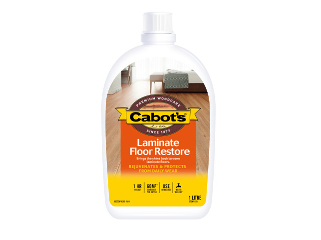 Cabot's Laminate Floor Restore