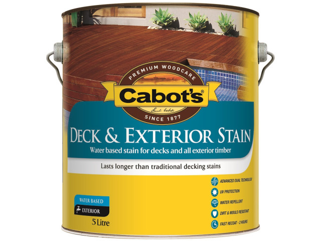 Cabot's Deck & Exterior Stain Water Based