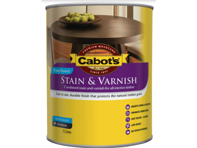 Cabot's Stain & Varnish Water Based