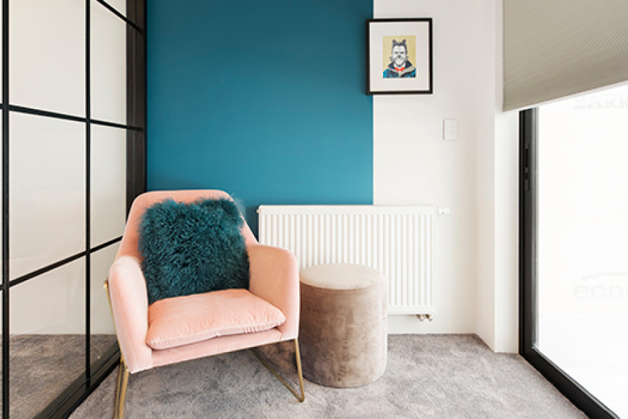Heat Pump Radiator Heating System — Detached House