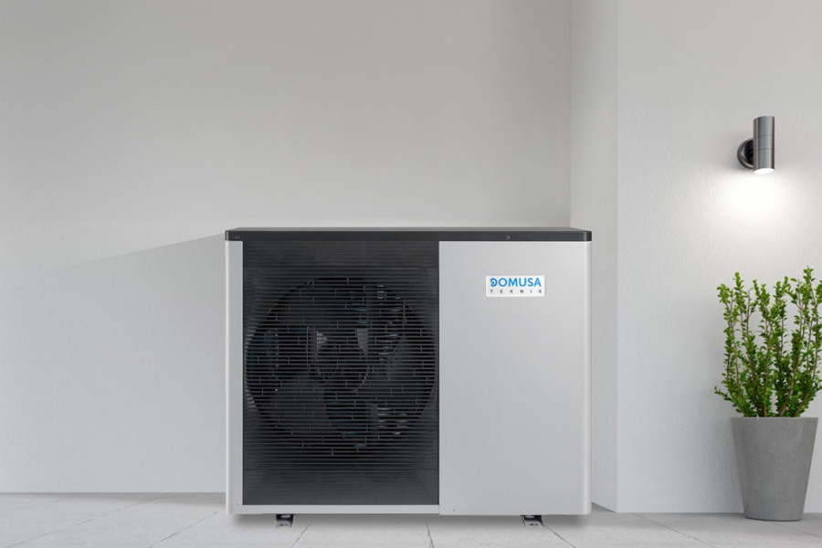 Domusa Dual Clima HT Air-to-Water Heat Pump for High-temperature Applications