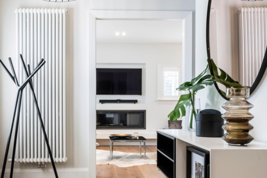 Designer Radiator Heating System — Detached House