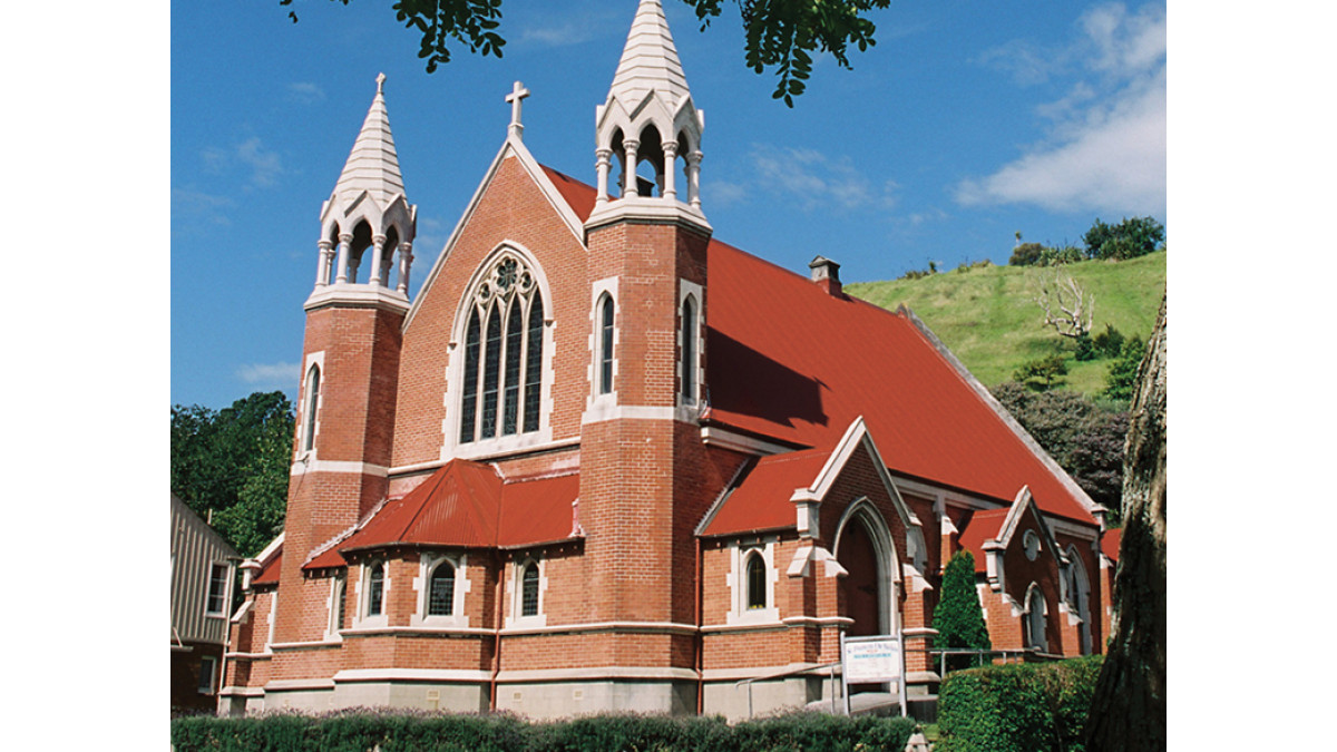 Commercial AlumiGard St Francis de Sales Church Devonport Pioneer Red