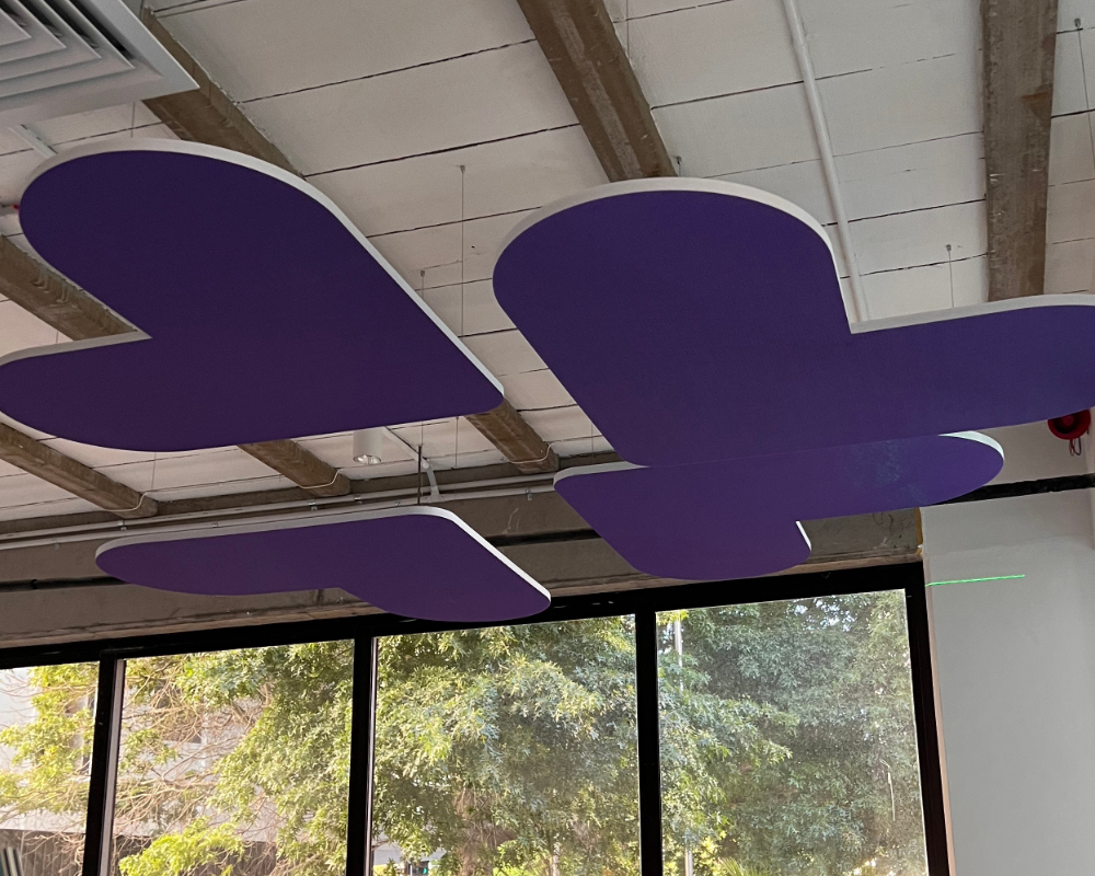 dbsorb Vista Suspended Acoustic Panel Series by Comfortech Building