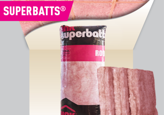 Pink® Superbatts® Insulation 