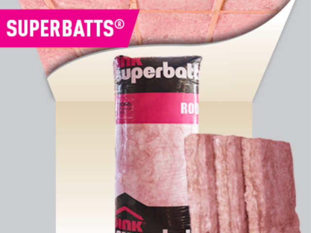 Pink® Superbatts® Insulation 