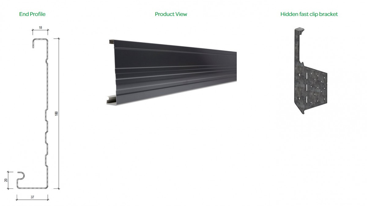 180N Line Profile Photo Bracket