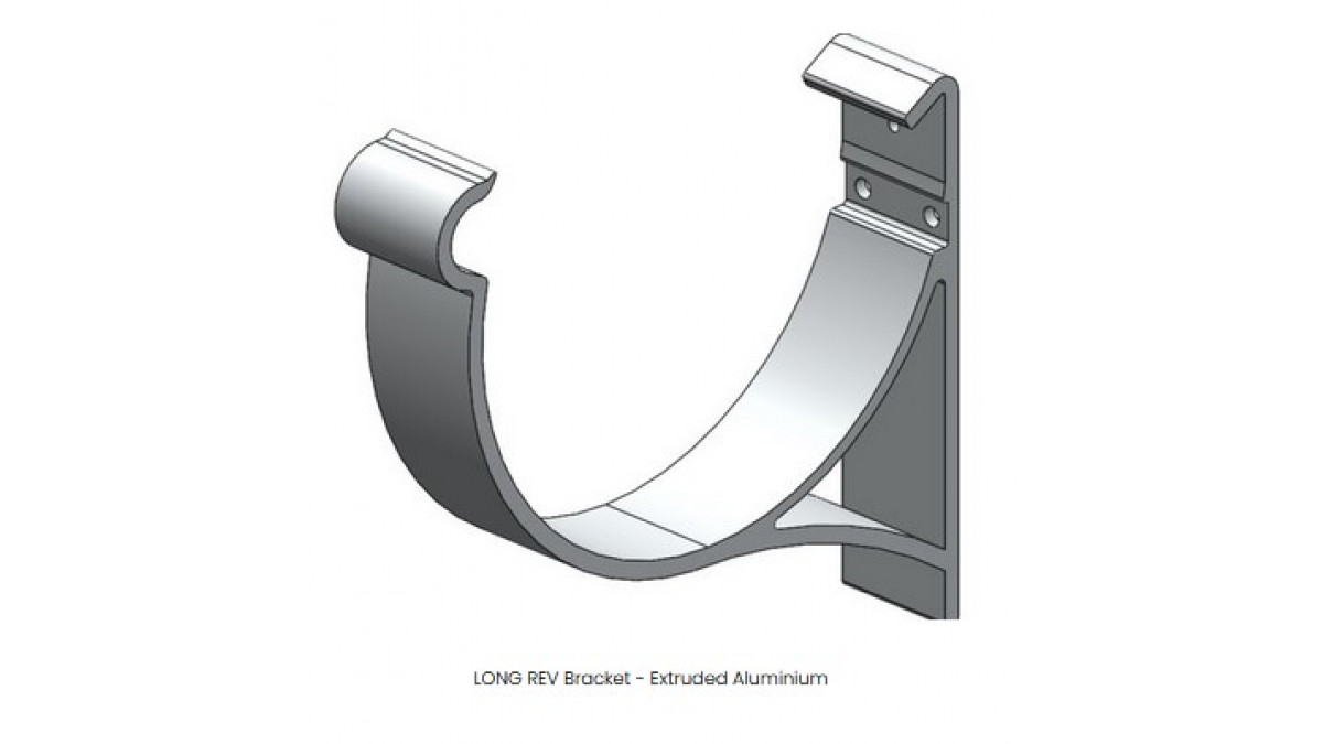 Halo Long Rev Extruded Aluminium Bracket