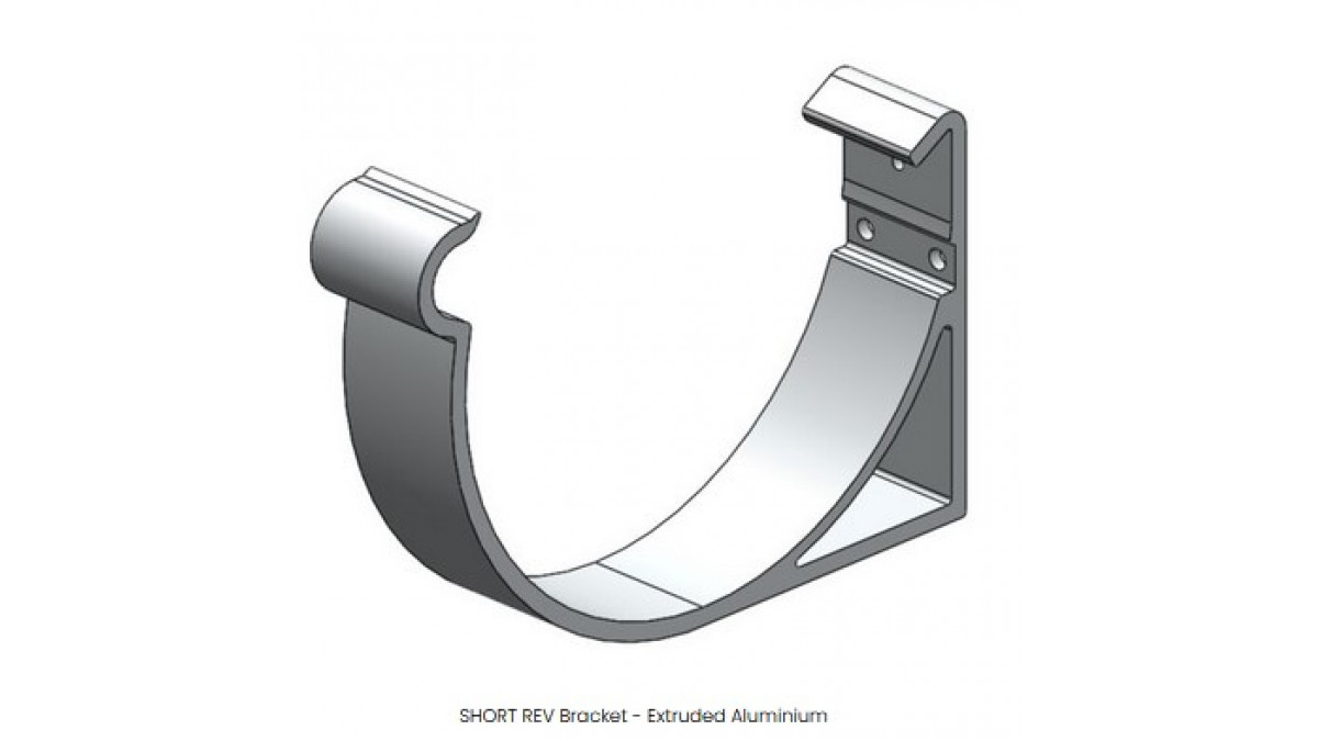 Halo Short Rev Extruded Aluminium Bracket