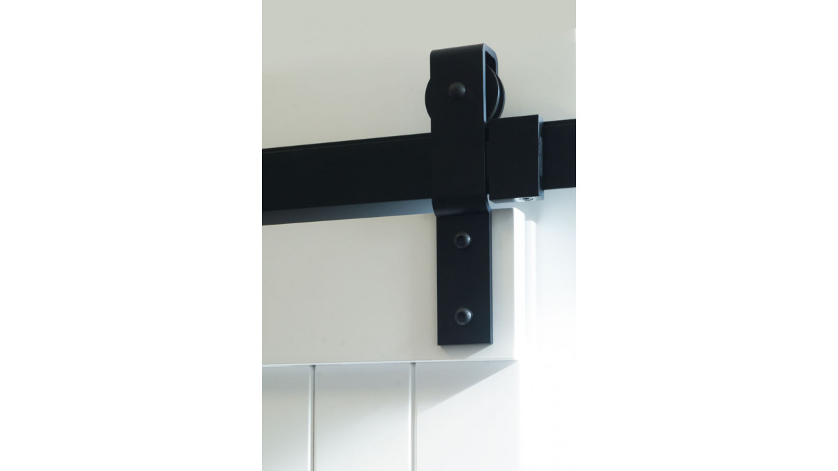 Barn door hanger bracket