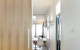 CS Full Height Ceiling Mount Track Single in Modern House