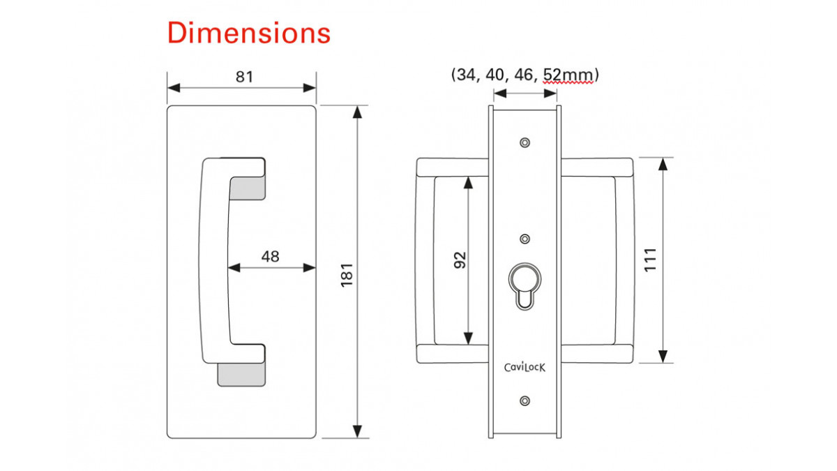 CL400 ADA Offset Dimensions