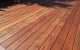 ed Kwila Deck   Kauri Gum (1st coat).