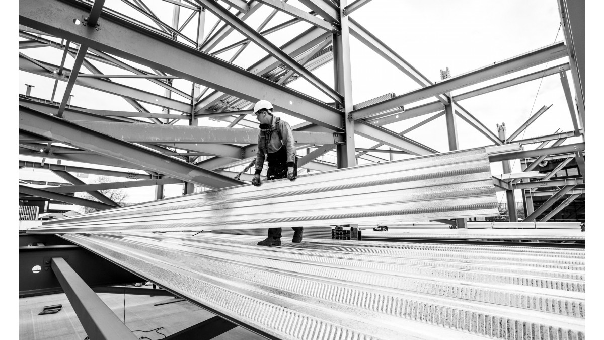 Hibond 55 Composite Flooring CHCH Carpark Install 6