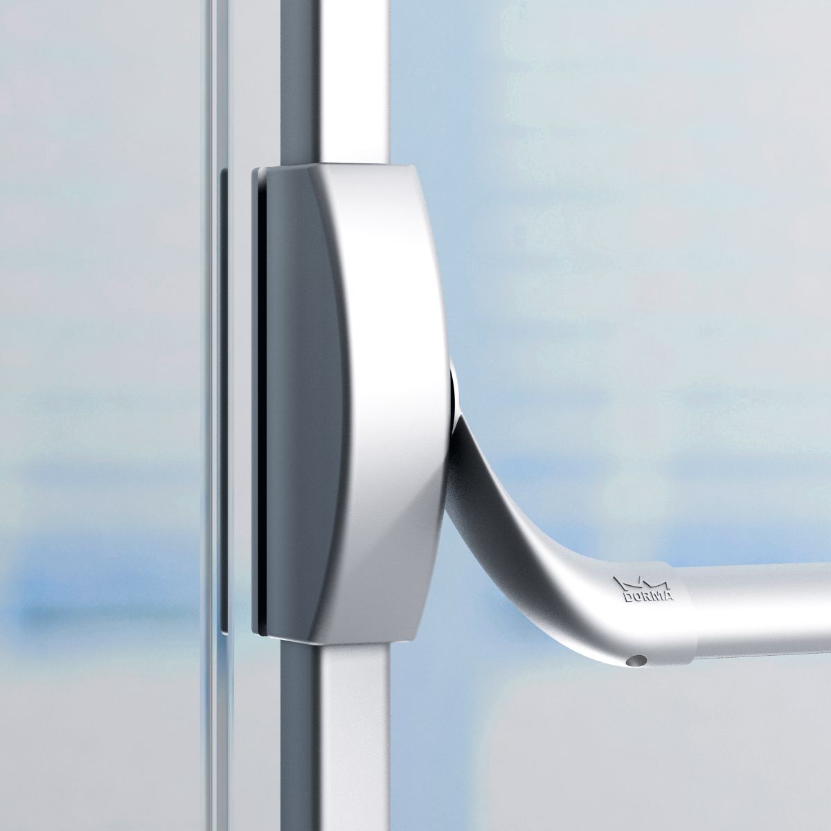 DORMA Panic Hardware For Toughened Glass Doors by dormakaba EBOSS
