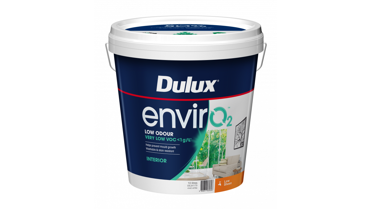 3D Dulux EnvirO2 10L Pail IML NZ Interior LowSheen RGB