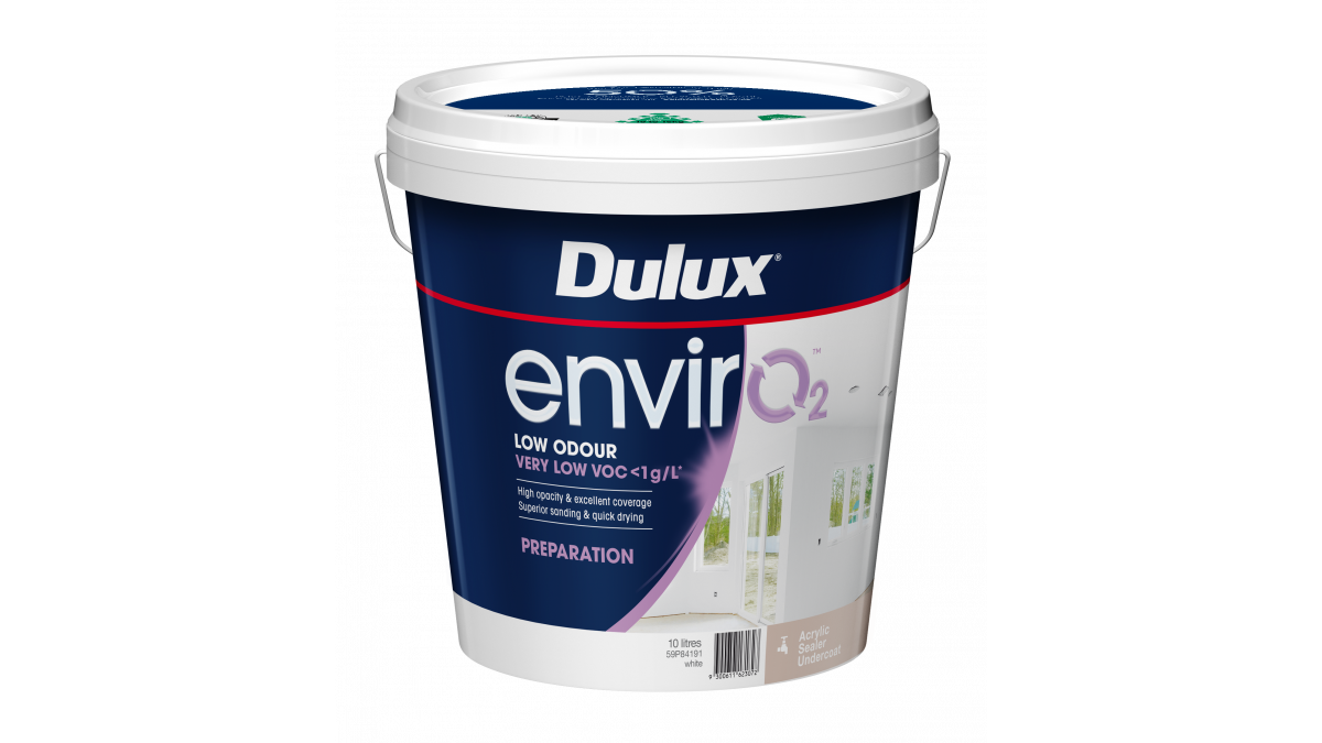 3D Dulux EnvirO2 10L Pail IML NZ Prep RGB