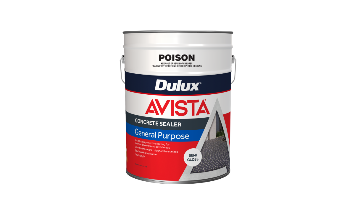 Dulux Avista Concrete Sealer General Purpose S G Metal Drum 20L V2