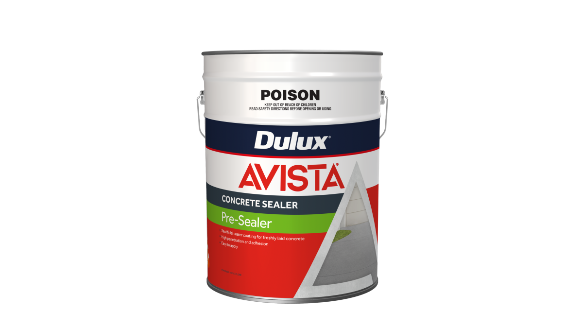 Dulux Avista Concrete Sealer Pre Sealer Metal Drum 20L V2