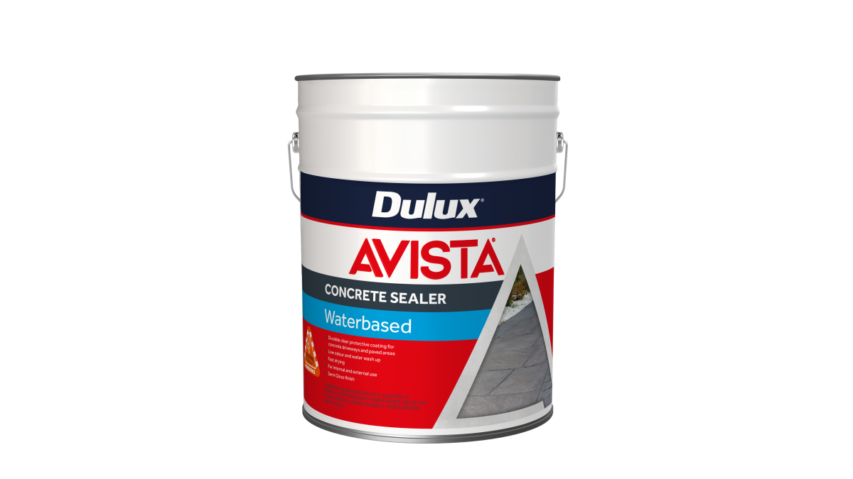 Dulux Avista Concrete Sealer Waterbased Metal Drum 20L V2