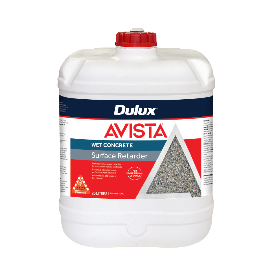 Dulux Avista Exposed Aggregate Surface Retarder by Dulux – EBOSS