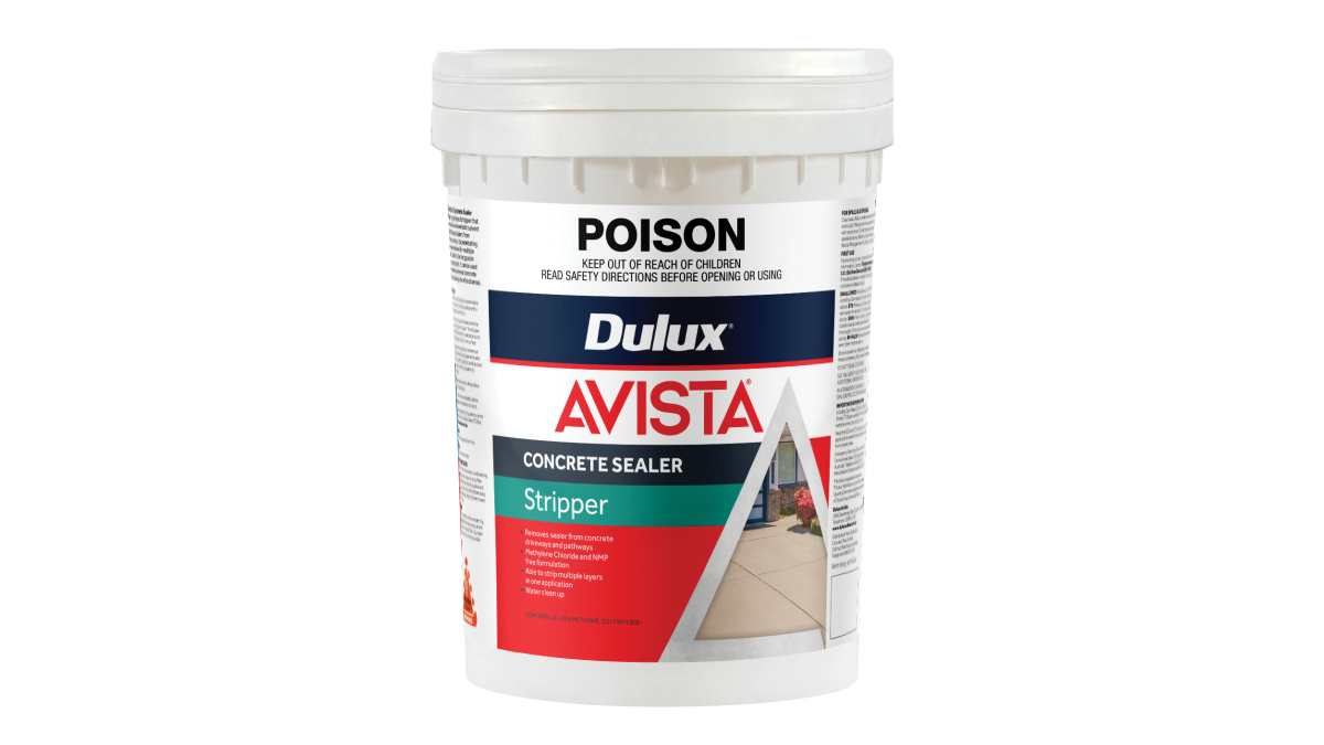 Dulux Avista Concrete Sealer Stripper PlasticPail 20kg v2