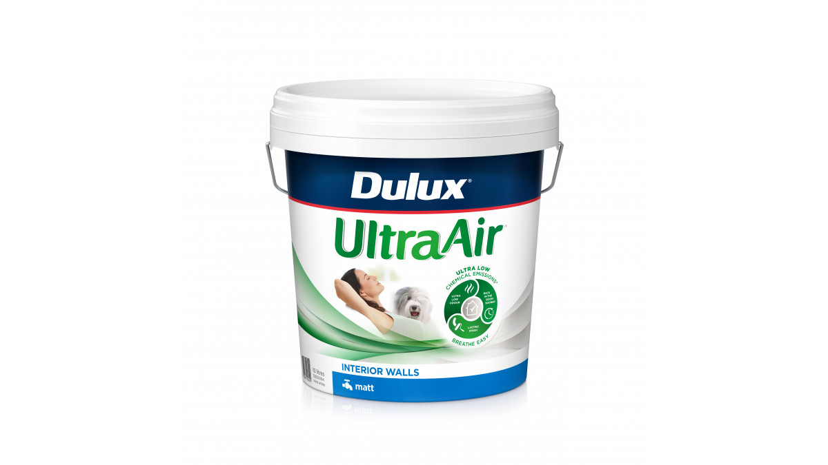 Dulux Ultra Air Interior Walls Matt 10L NZ Render