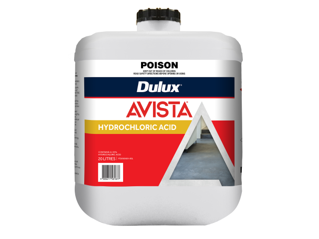 Dulux Avista Hydrochloric Acid