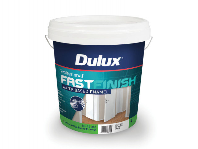 Dulux Professional Fast Finish Water Based Enamel Semi Gloss