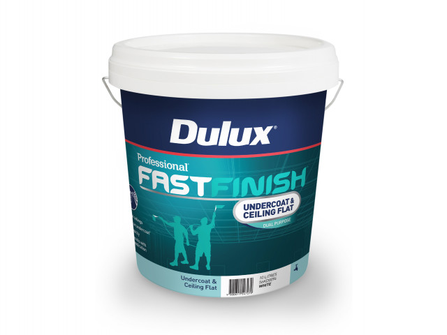 Dulux Professional Fast Finish Undercoat & Ceiling Flat 