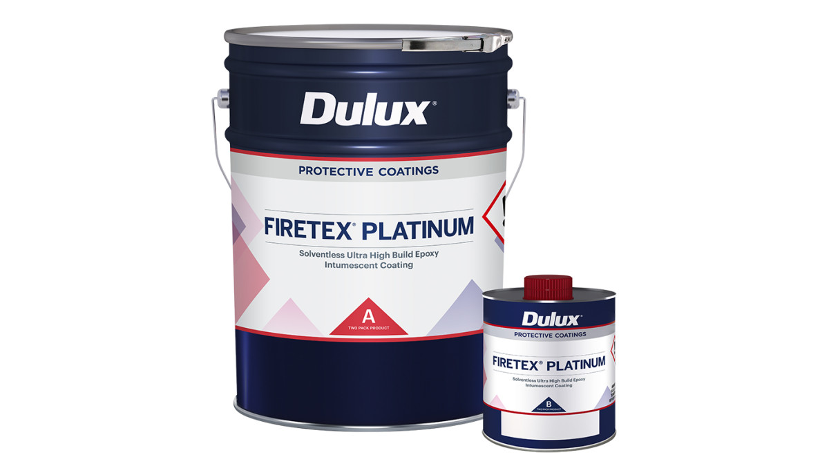 FIRETEX PLATINUM 21L Part A 2L Part B Combo 3D Render BAP3619 V1 Right 800x800