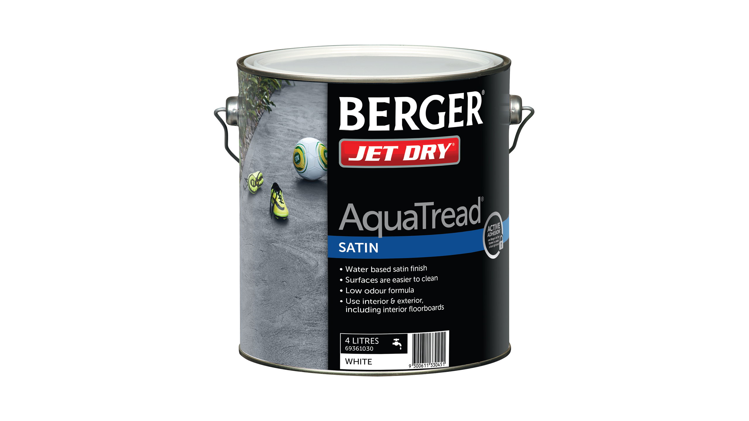 Berger Jet Dry AquaTred Satin by Dulux EBOSS