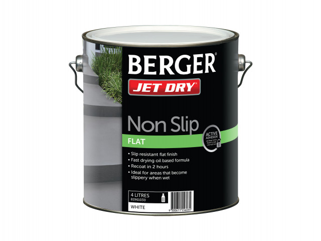 Berger Jet Dry Non Slip Flat 