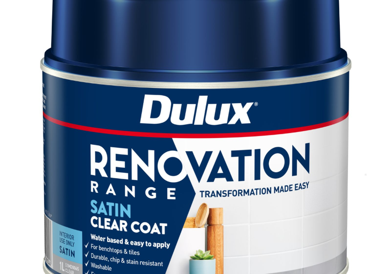 Dulux Renovation Range Clear Coats Satin