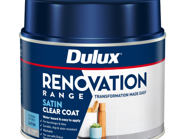 Dulux Renovation Range Clear Coats Satin